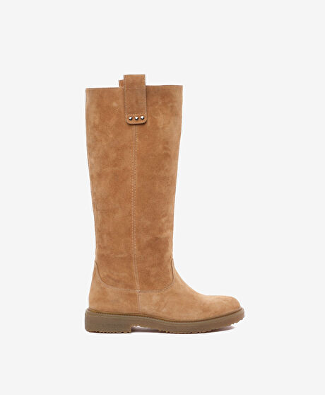 Kadın Taba Hakiki Deri Çizme