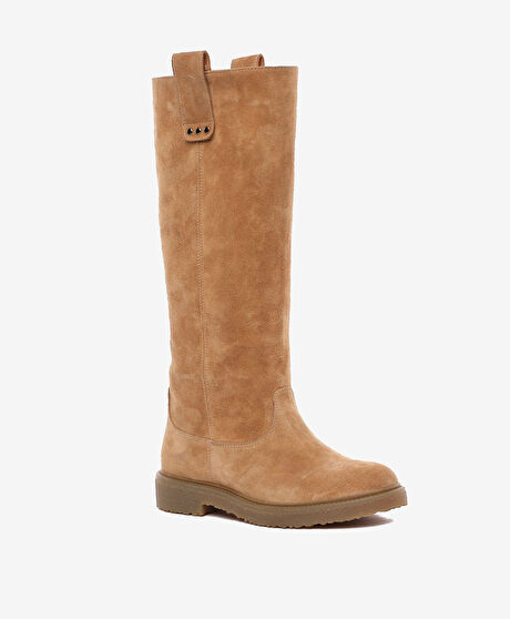 Kadın Taba Hakiki Deri Çizme