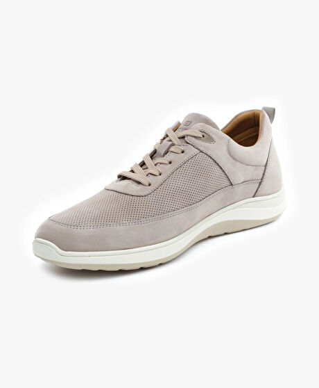 Erkek Vizon Nubuk Hakiki Deri Comfort Ayakkabı