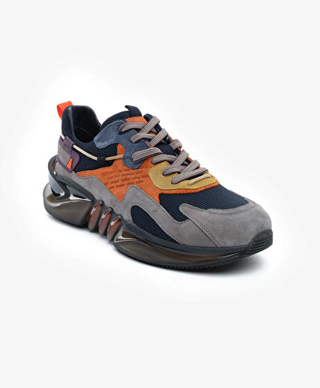 Erkek Füme Hakiki Deri Spor Ayakkabı