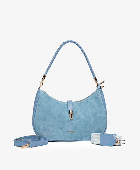 Kadın Mavi Omuz Çantası