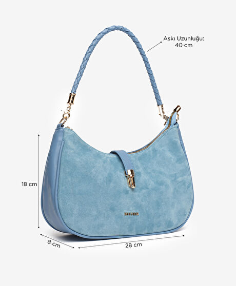 Kadın Mavi Omuz Çantası