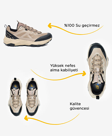 Erkek Vizon Su Geçirmez Outdoor Ayakkabı