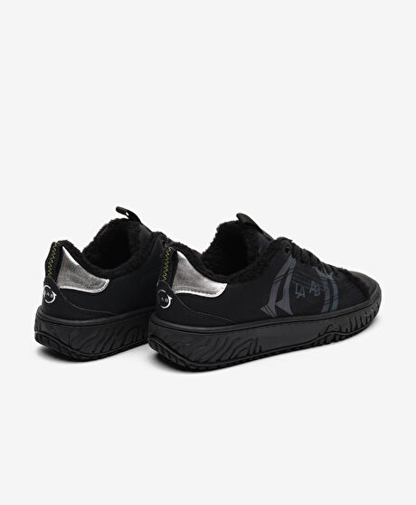 Greyder LAB Kadın Siyah Hakiki Deri Sneaker Ayakkabı