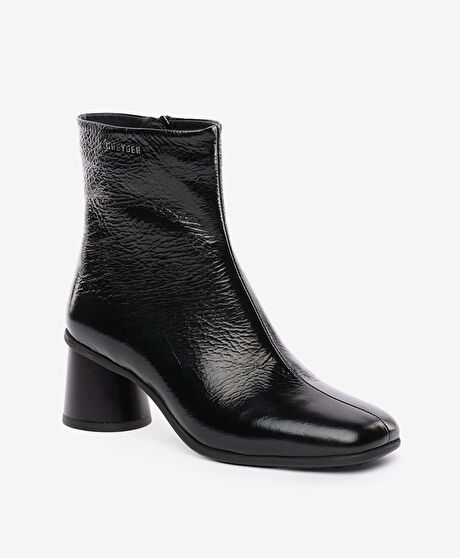 Kadın Siyah Hakiki Deri Bot