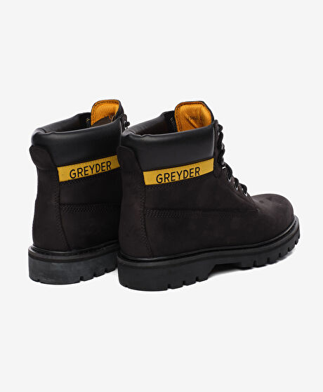 Kadın Siyah Hakiki Deri Bot