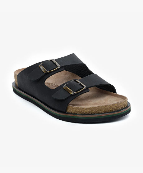 Erkek Siyah Hakiki Deri Terlilk