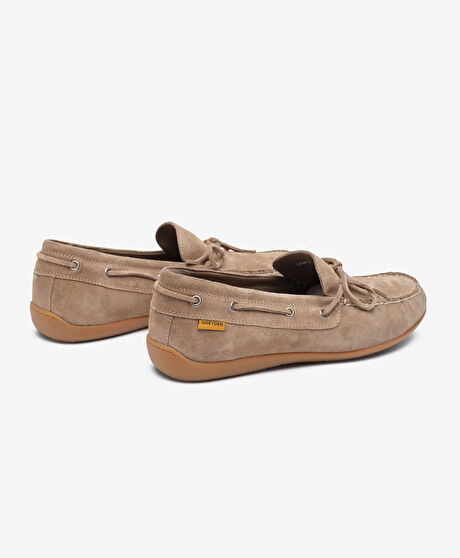 Erkek Vizon Hakiki Deri Marine Ayakkabı