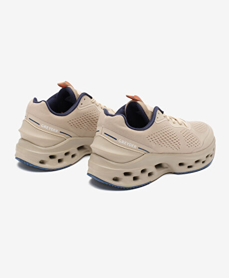 Erkek Bej Lacivert Spor Ayakkabı