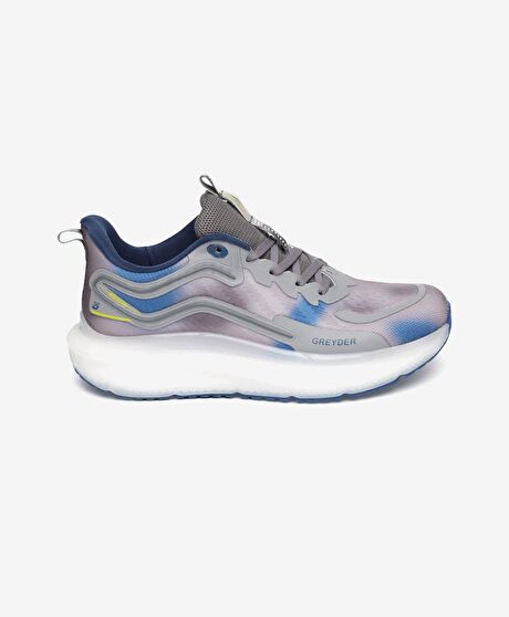 Gri Mavi Spor Ayakkabı