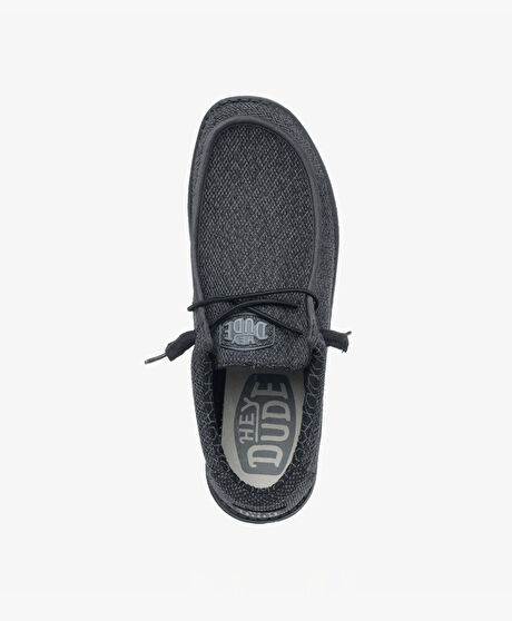 Heydude Erkek Siyah Sneaker Ayakkabı