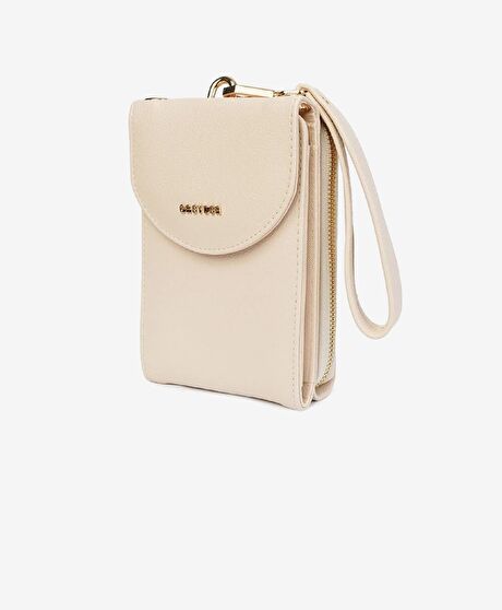 Kadın Ekru Çapraz Çanta