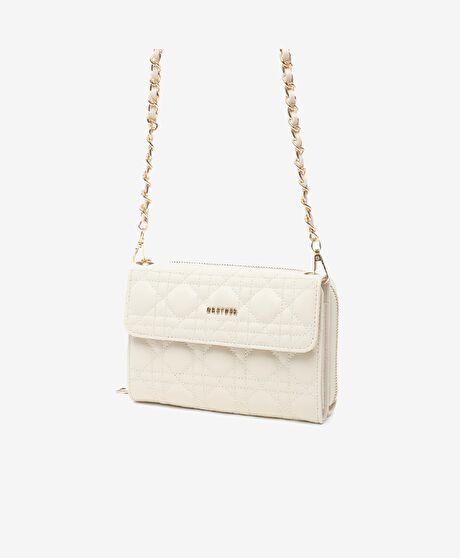 Kadın Ekru Omuz Çantası