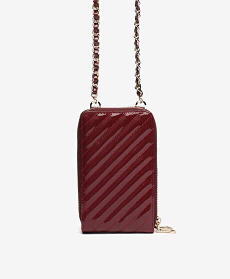 Kadın Bordo Omuz Çantası