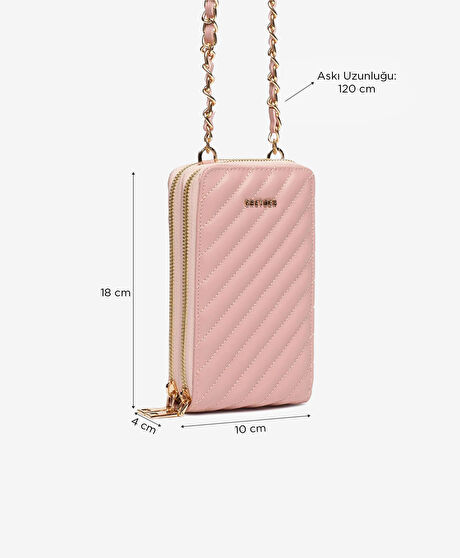 Kadın Pudra Omuz Çantası