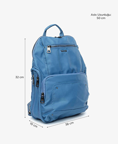 Kadın Mavi Sırt Çantası