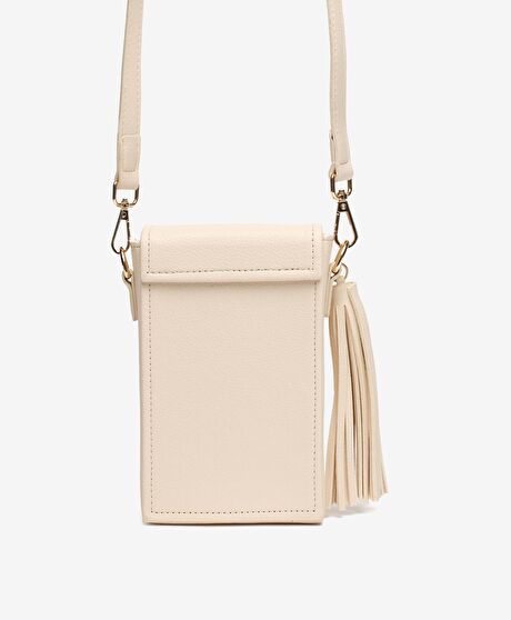 Kadın Ekru Çapraz Çanta