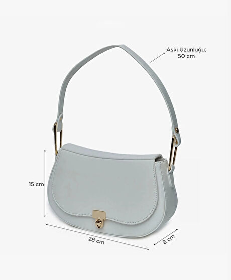 Kadın Beyaz Omuz Çantası