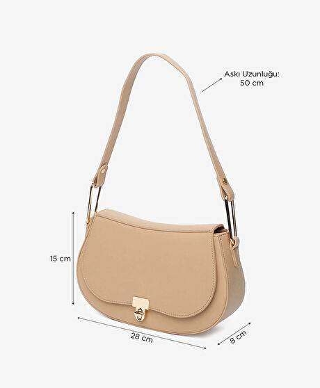 Kadın Deve Tüyü Omuz Çantası