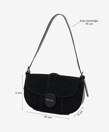 Kadın Siyah Omuz Çantası