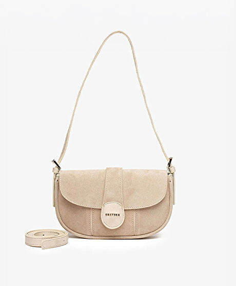 Kadın Koyu Bej Omuz Çantası