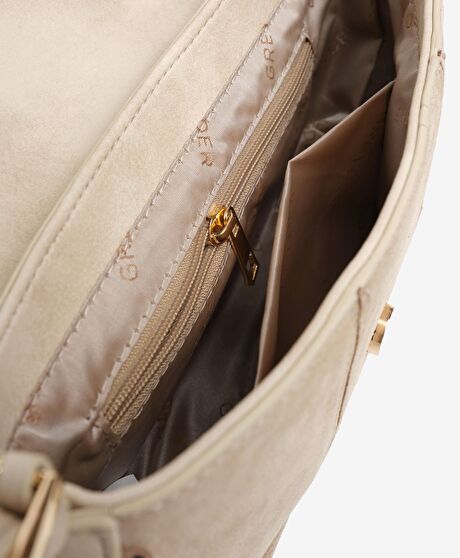 Kadın Koyu Bej Omuz Çantası