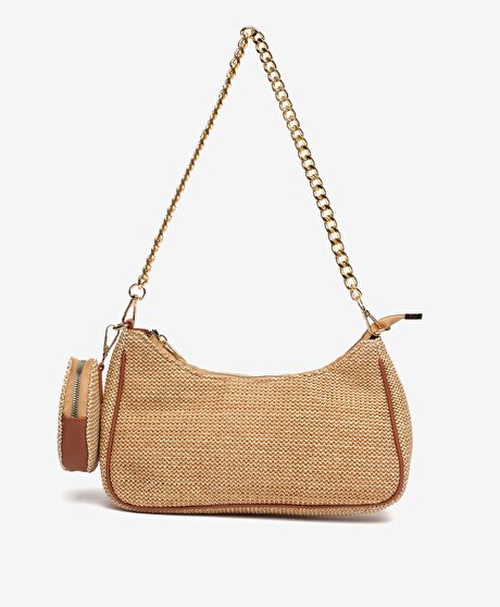 Kadın Bej Omuz Çantası