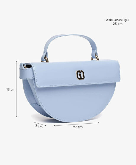 Kadın Bebe Mavi Kol Çantası