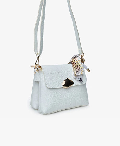 Kadın Beyaz Omuz Çantası