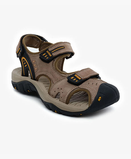 Kadın Kum Hakiki Deri Sandalet