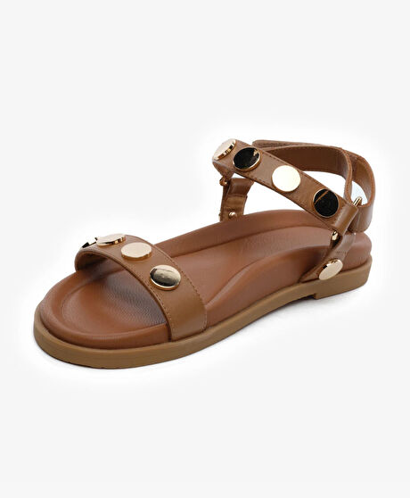 Kadın taba Hakiki Deri Sandalet