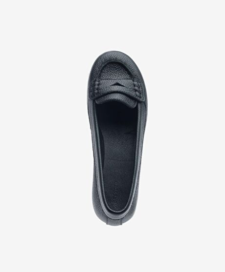 Kadın Siyah Hakiki Deri Casual Ayakkabı