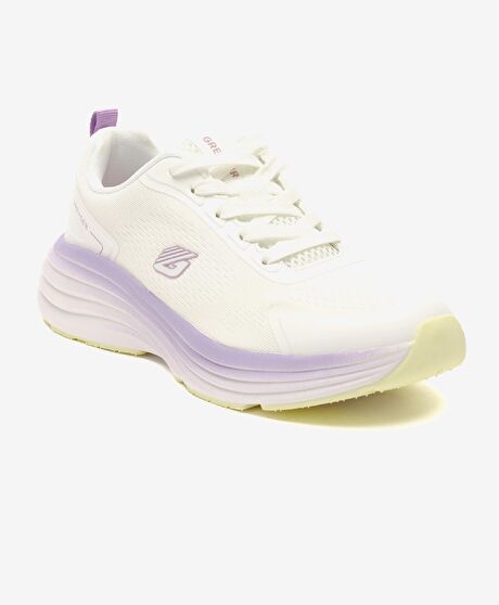 Kadın Beyaz Lila Spor Ayakkabı