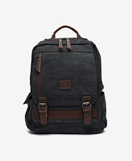 Erkek Siyah Sırt Çantası