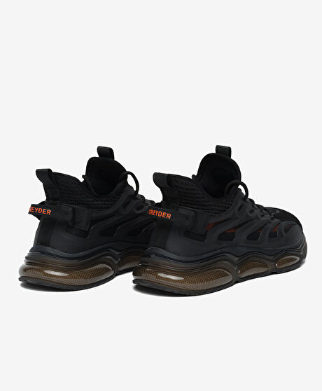 Erkek Siyah Aktif Spor Ayakkabı