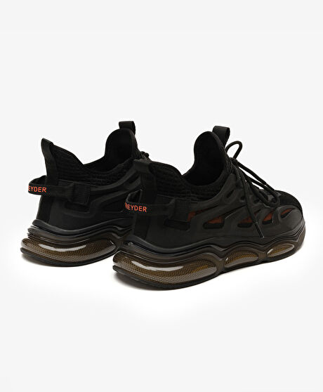 Erkek Siyah Günlük Spor Ayakkabı