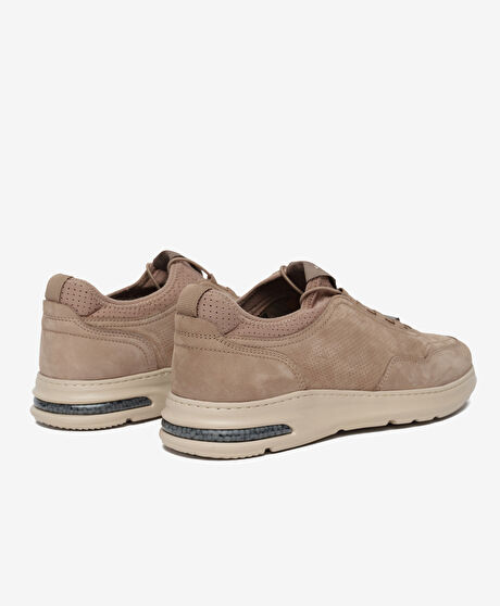 Erkek Vizon Hakiki Deri Casual Ayakkabı