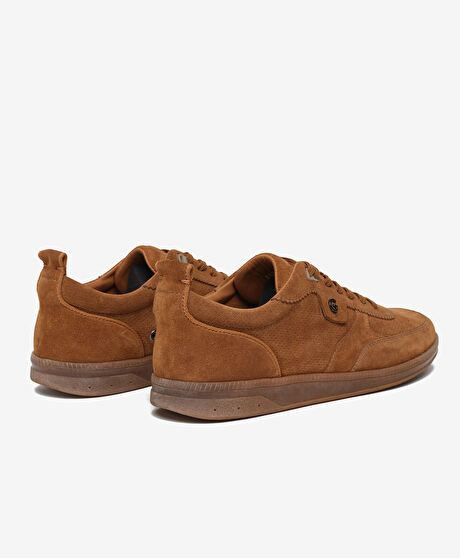 Erkek Taba Hakiki Deri Casual Ayakkabı