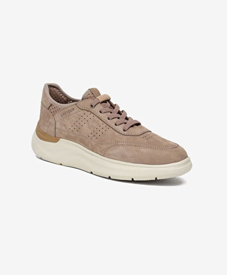 Erkek Vizon Hakiki Deri Casual Ayakkabı