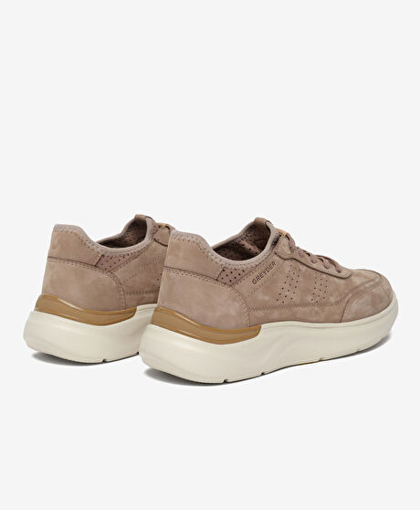 Erkek Vizon Hakiki Deri Casual Ayakkabı