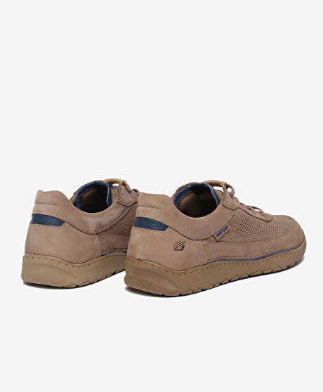 Erkek Vizon Hakiki Deri Casual Ayakkabı