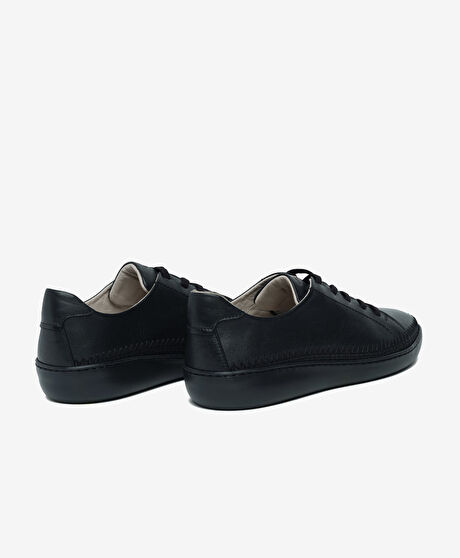 Kadın Siyah Hakiki Deri Casual Ayakkabı