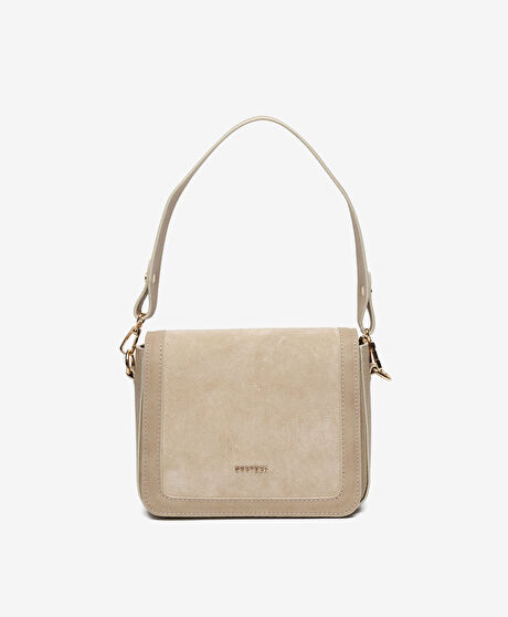 Kadın Ekru Çapraz Çanta