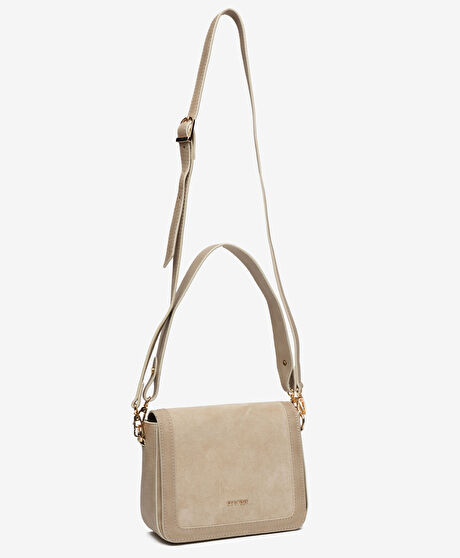 Kadın Ekru Çapraz Çanta