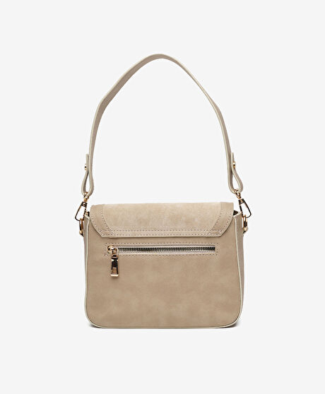 Kadın Ekru Çapraz Çanta