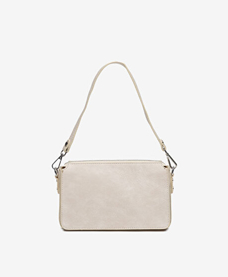 Kadın Krem Çapraz Çanta