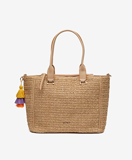 Kadın Deve Tüyü Omuz Çantası