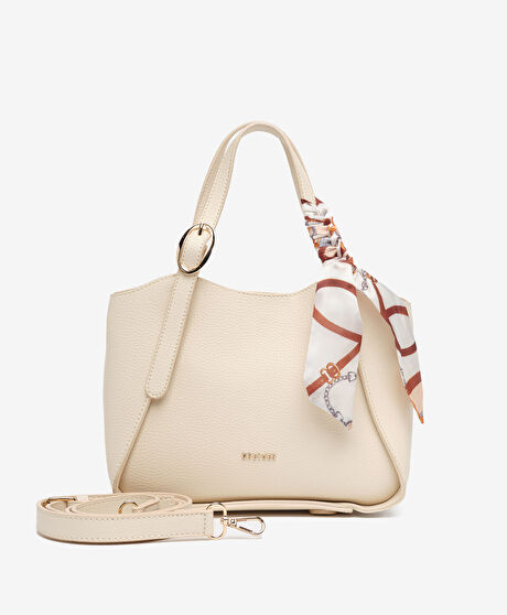 Kadın Ekru Çapraz Çanta