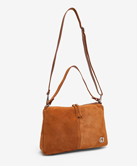 Kadın Taba Hakiki Deri Omuz Çantası