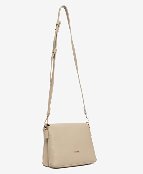 Kadın Koyu Bej Çapraz Çanta